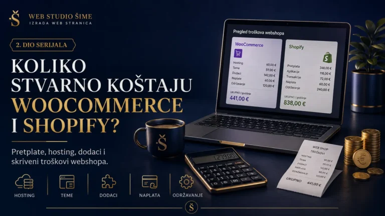 Koliko stvarno koštaju WooCommerce i Shopify? Skriveni troškovi webshopa